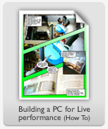Building a PC for Live performance (how-to)