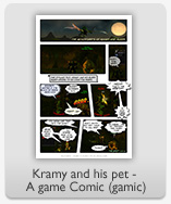 Kramy and his pet Buddy