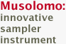 Musolomo: innovative sampler instrument