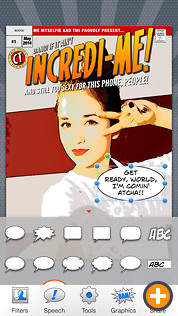 Comic Touch by plasq: Speech balloons and captions!