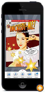 Comic Touch by plasq: A final comic book cover on the iPhone