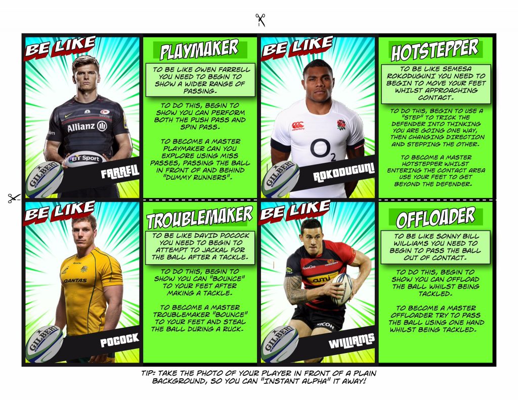 Rugby Trading Cards