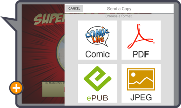 Comic Life for Chromebook by plasq - Sharing is easy!
